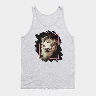 Stevie Nicks-brush frame Tank Top